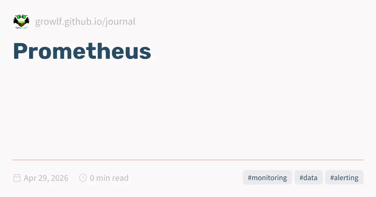 Prometheus